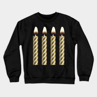 Four Candles Crewneck Sweatshirt